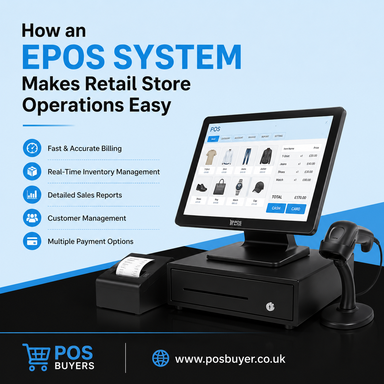 How an EPOS System Makes Retail Store Operations Easy | POS Buyers