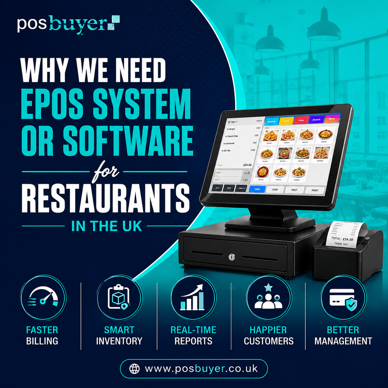 Why Every Restaurant in the UK Needs an EPOS System
